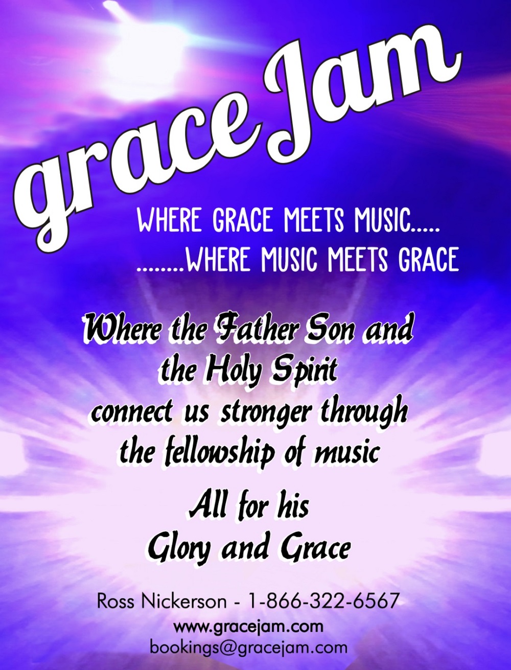 Grace Jam – Where Grace Meets Music Where Music Meets Grace